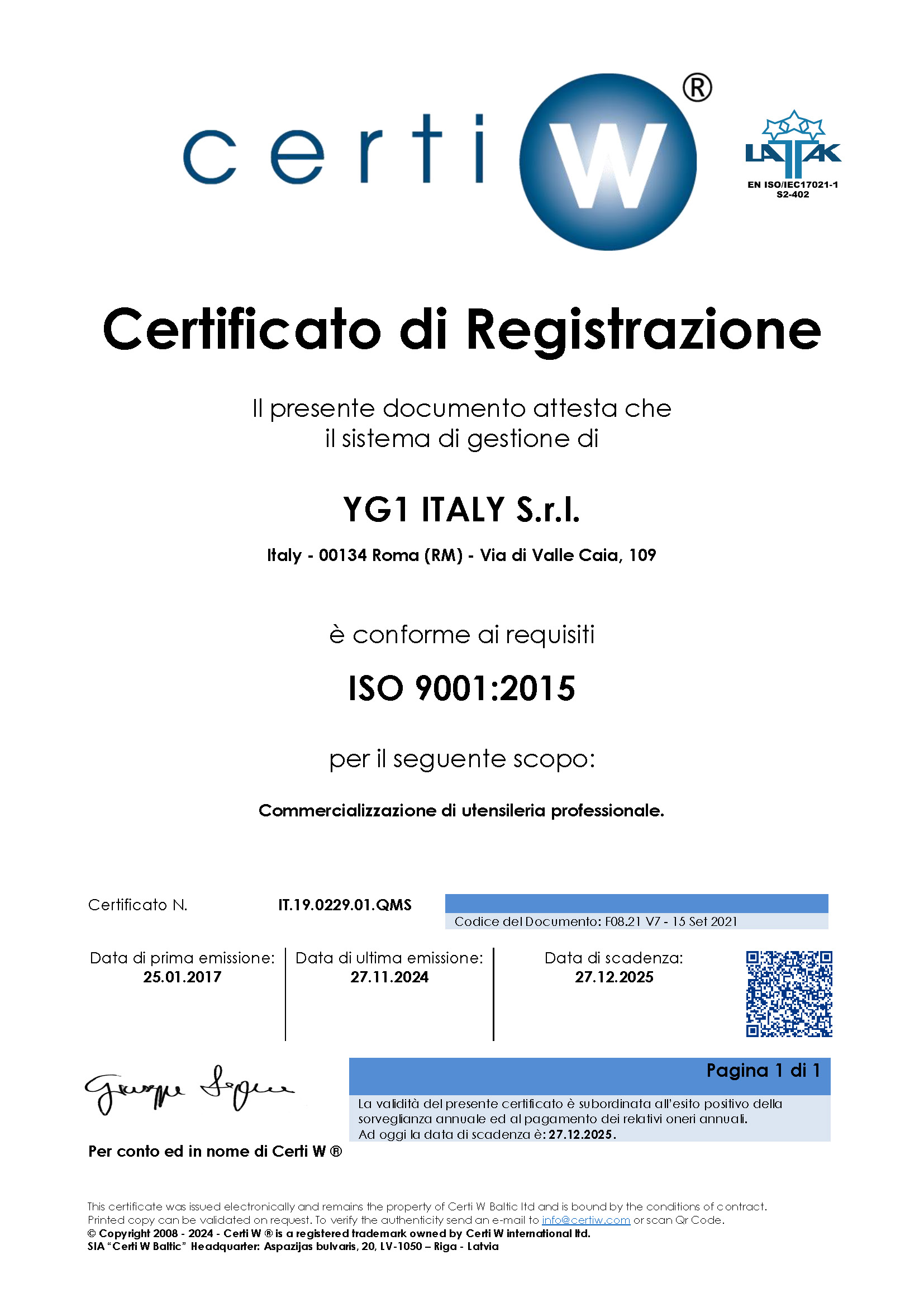 ISO 9001:2015